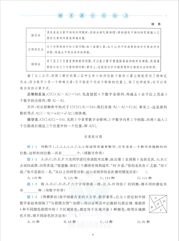 图片[4]-浙大优辅高中数学新体系 概率统计的秘密PDF-一课堂
